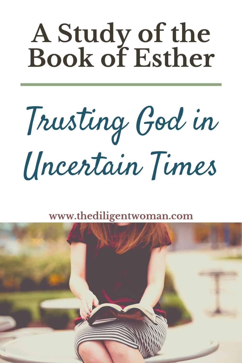 Study the Book of Esther to learn how to thrive with faith and courage in times of uncertainty. The Diligent Woman study walks you through the entire book of Esther. See how faith and obedience are the foundation for courage in difficult times. Join the study today!